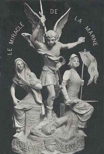 Le miracle de la Marne Saint Michel Jeanne d'Arc